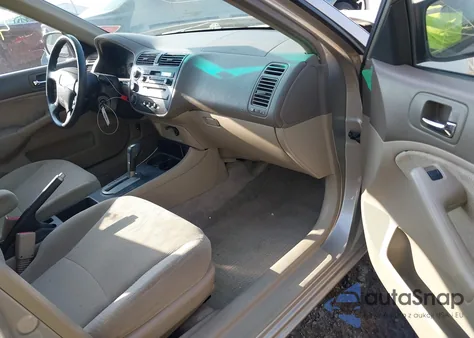 2002 Honda Civic Lx from USA, damaged, VIN 1HGES16572L035159